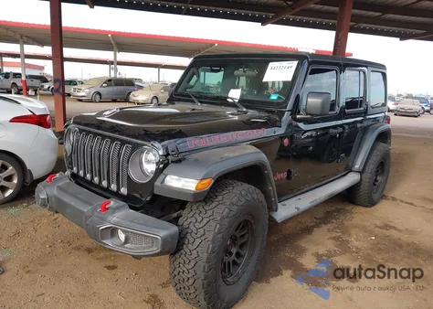 2021 Jeep Wrangler Unlimited Rubicon 4X4 from USA, damaged, VIN 1C4HJXFNXMW719593